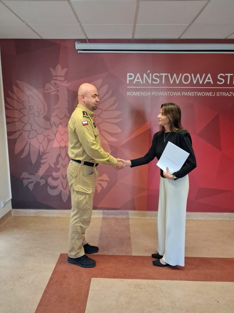 Mianowanie do służby stałej i nagrody jubileuszowe w PSP Kamień Pomorski