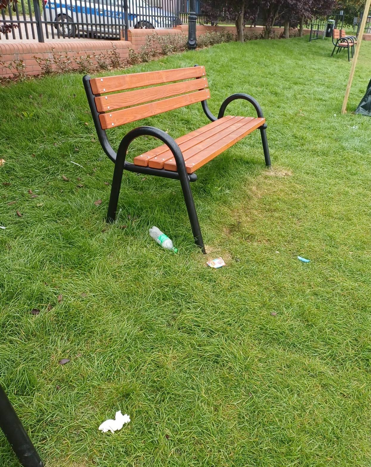 wandalizm plac zabaw wolin