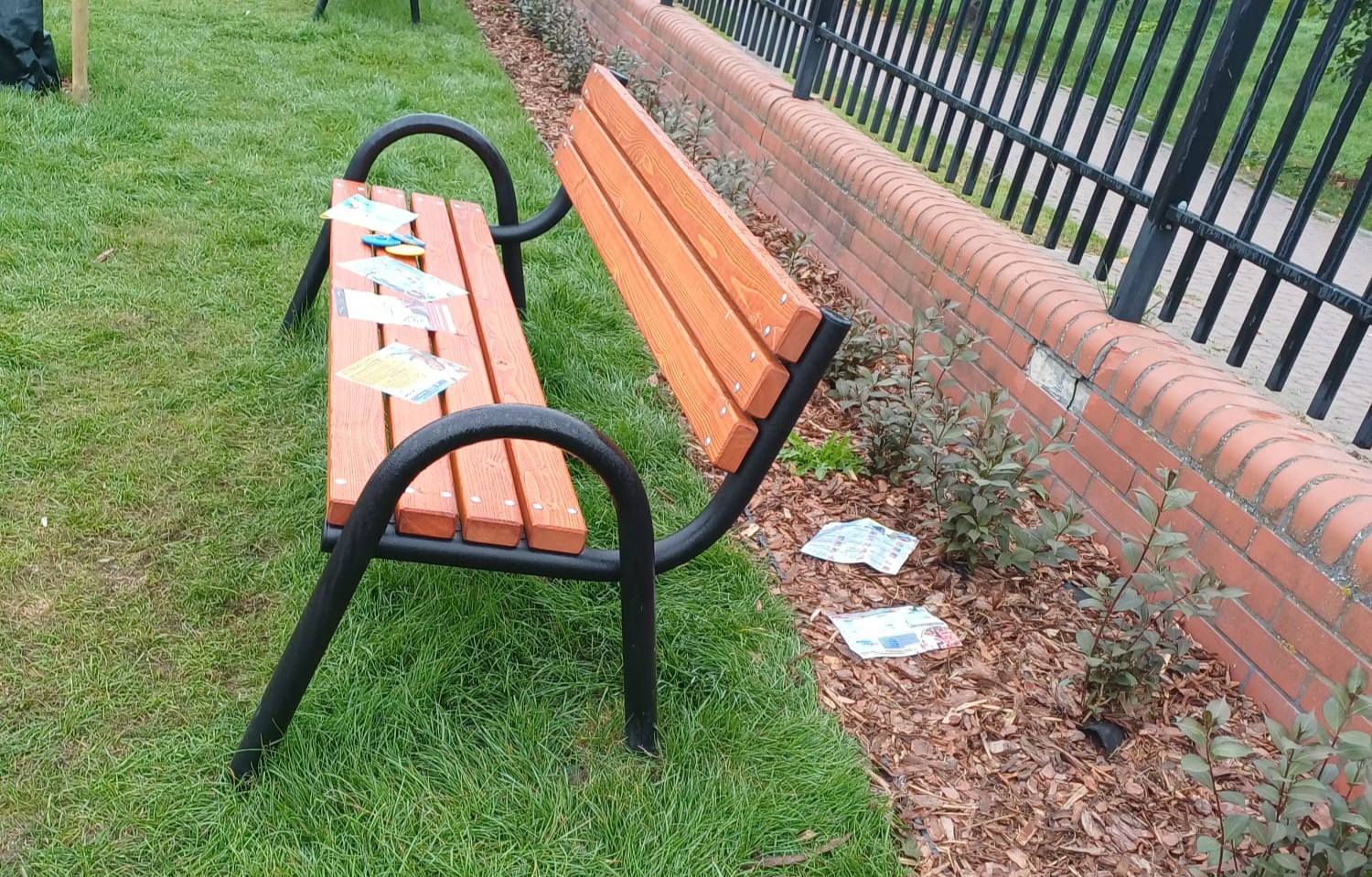 wandalizm plac zabaw wolin