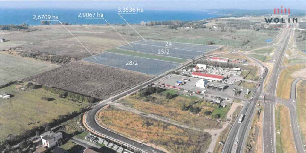 grunty przy s3 w gminie wolin sprzedane
