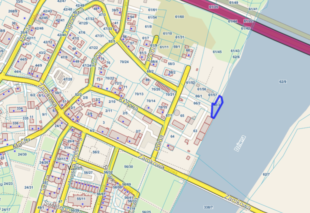 nowa nazwa nabrzeża w wolinie