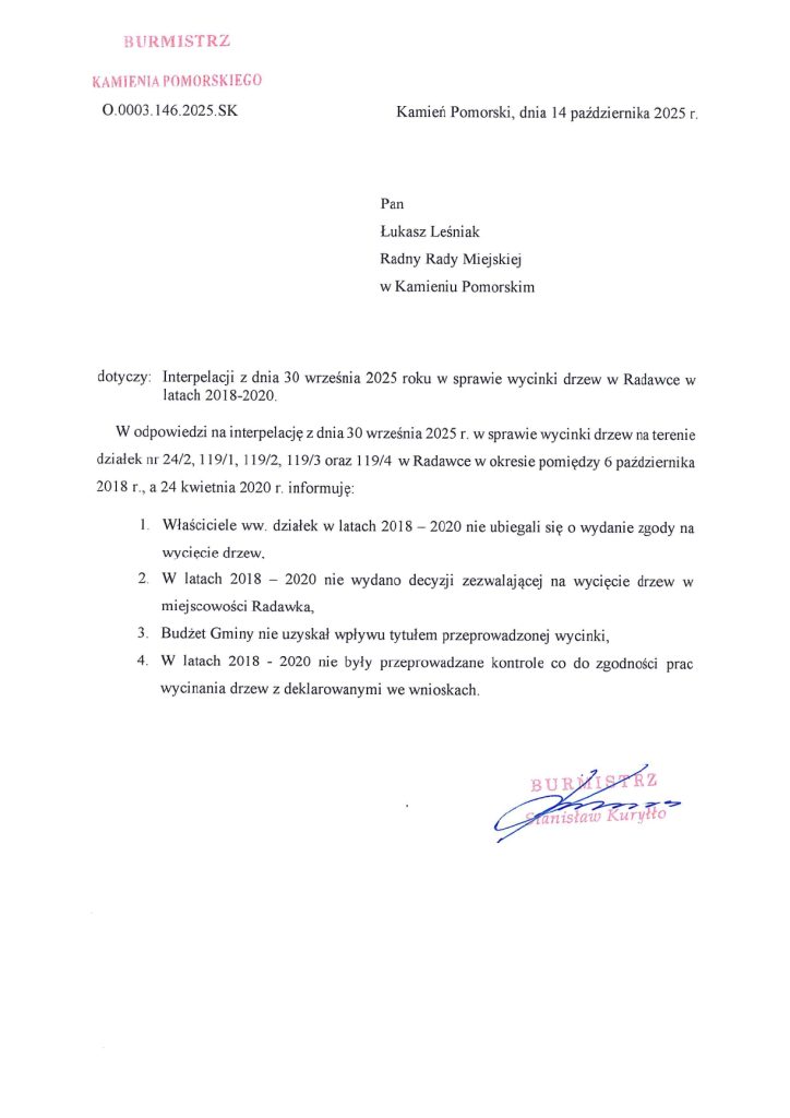 im dalej w las tym mniej drzew leśniak