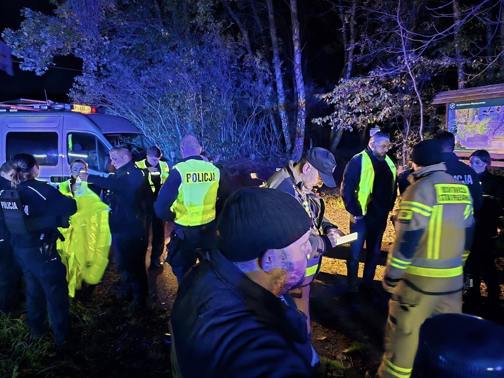 zaginiony grzybiarz odnaleziony pod kołczewem