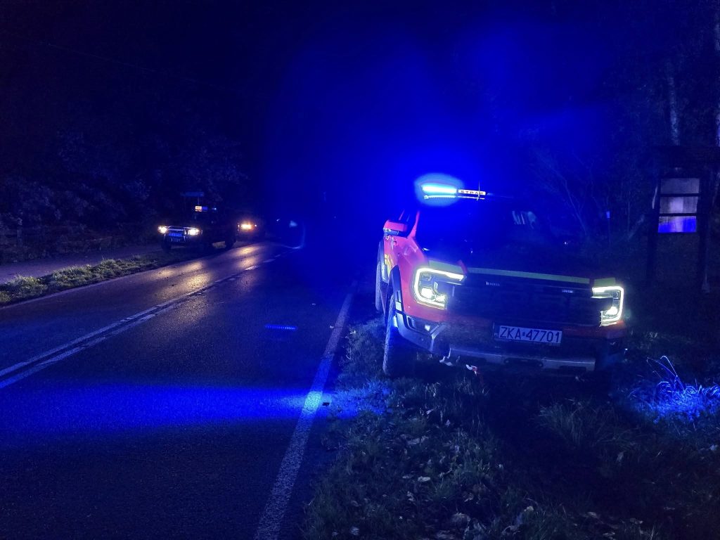 zaginiony grzybiarz odnaleziony pod kołczewem