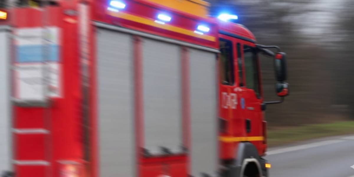 Zderzenie ciężarówki z osobówką pod Golczewem. Jedna osoba trafiła do szpitala