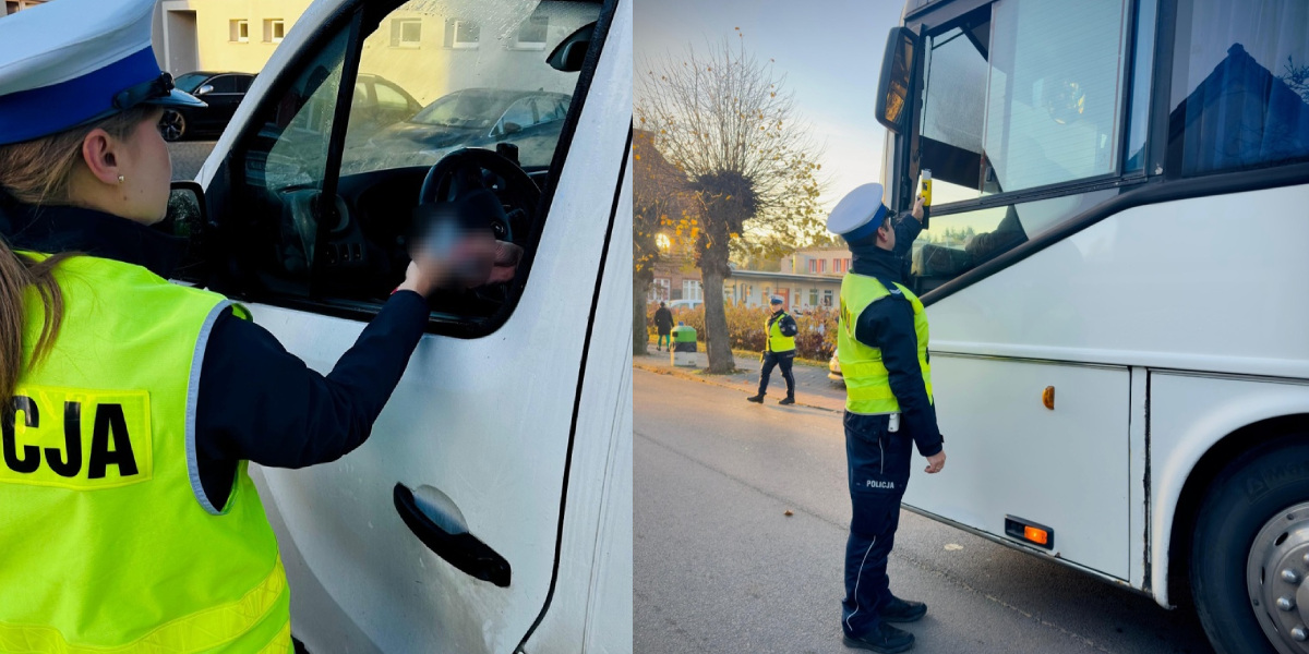 Bezpieczna droga do szkoły – kontrole trzeźwości w Golczewie