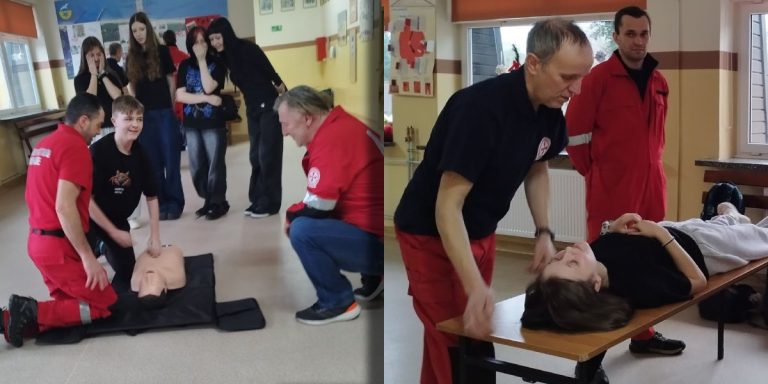 Pierwsza pomoc, RKO i działania ratownicze. SAR szkolił uczniów w Dziwnowie