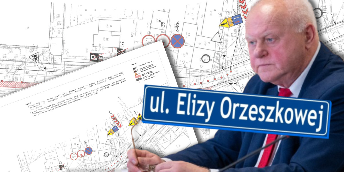 Wszystko by się udało, gdyby nie ten „problematyczny wodociąg” – Starosta odpowiedział na interpelację odnośnie ul. Orzeszkowej